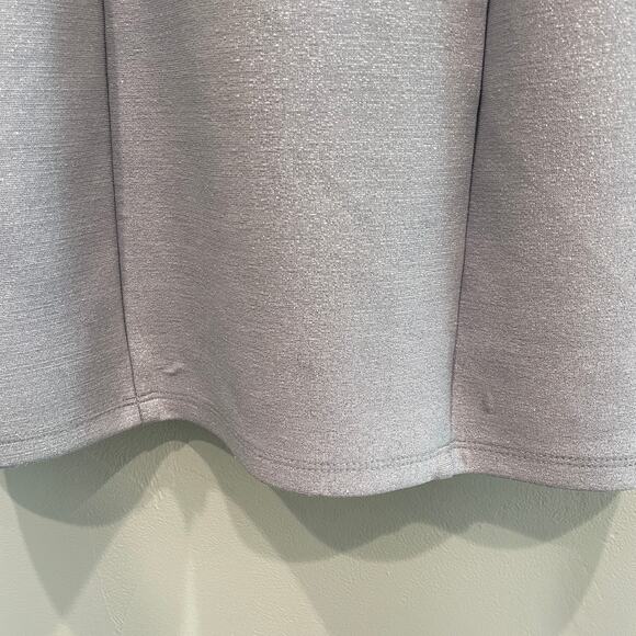 Reformation Crawford Mini Dress Silver Metallic -
Size: Small - Picture 11 of 12